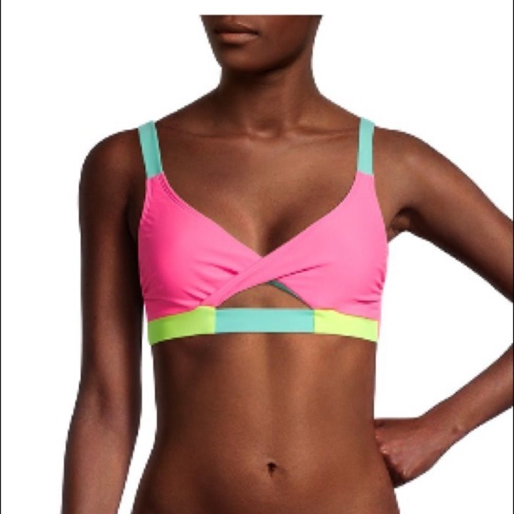 Colorblock Swim Top  - Picture 3 of 6